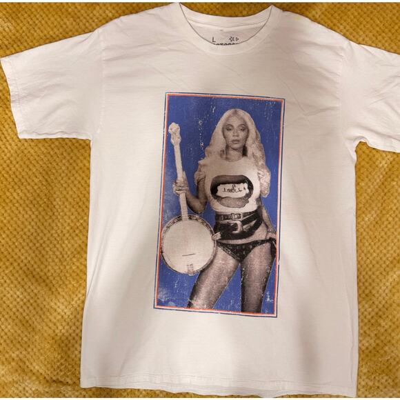 2025 BEYONCE OFFICIAL LARGE SHIRT BANJO ACT II COWBOY CARTER TOUR CONCERT - Picture 1 of 7